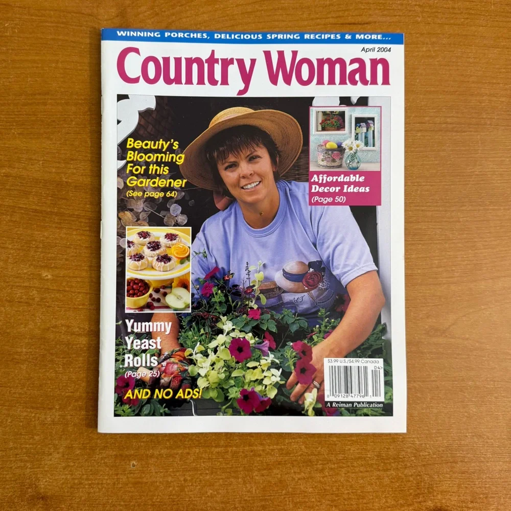 Country Woman Magazine with‎ Floral Cover